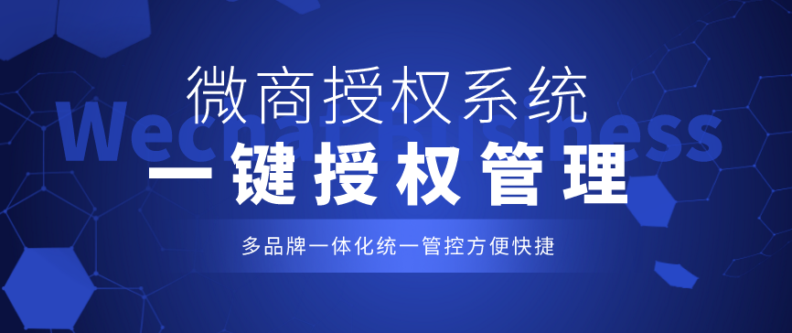 微商一键授权系统 品牌一体化管控