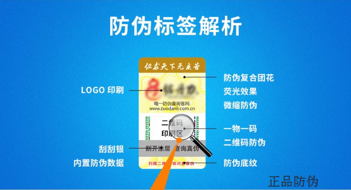 五金配件防偽標簽定制