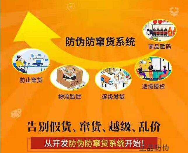 快消品防偽防竄貨系統解決方案